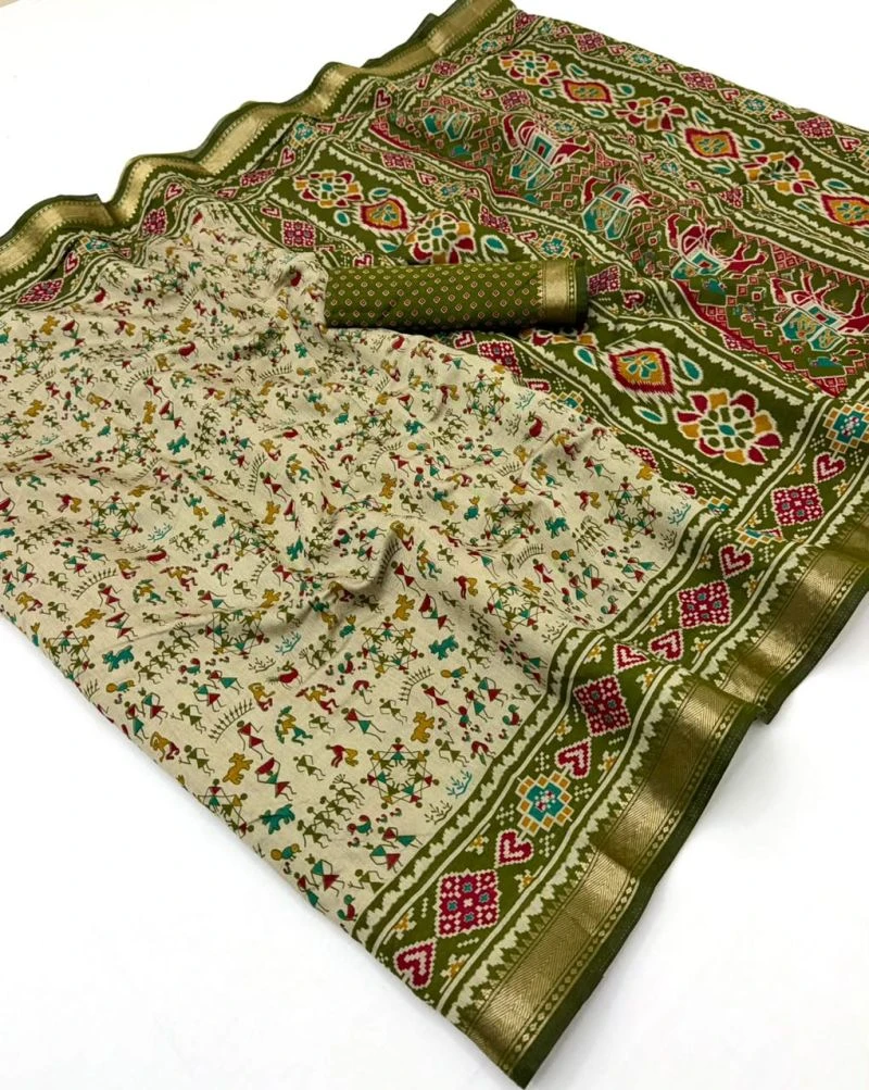 Rajyog D No 1091 To 96 Soft Mul Cotton Unique Printed Saree 11