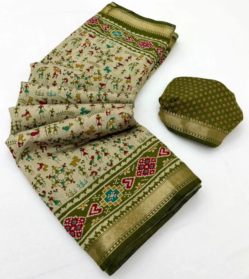 Rajyog D No 1091 To 96 Soft Mul Cotton Unique Printed Saree 12