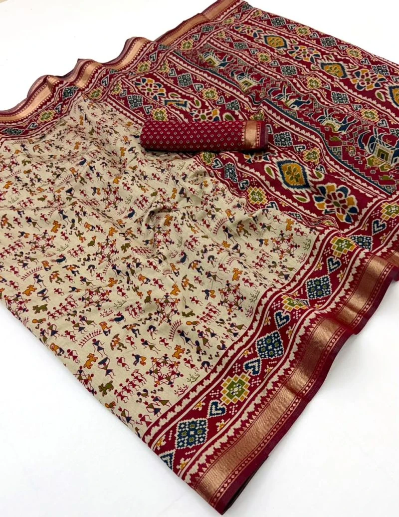 Rajyog D No 1091 To 96 Soft Mul Cotton Unique Printed Saree 8