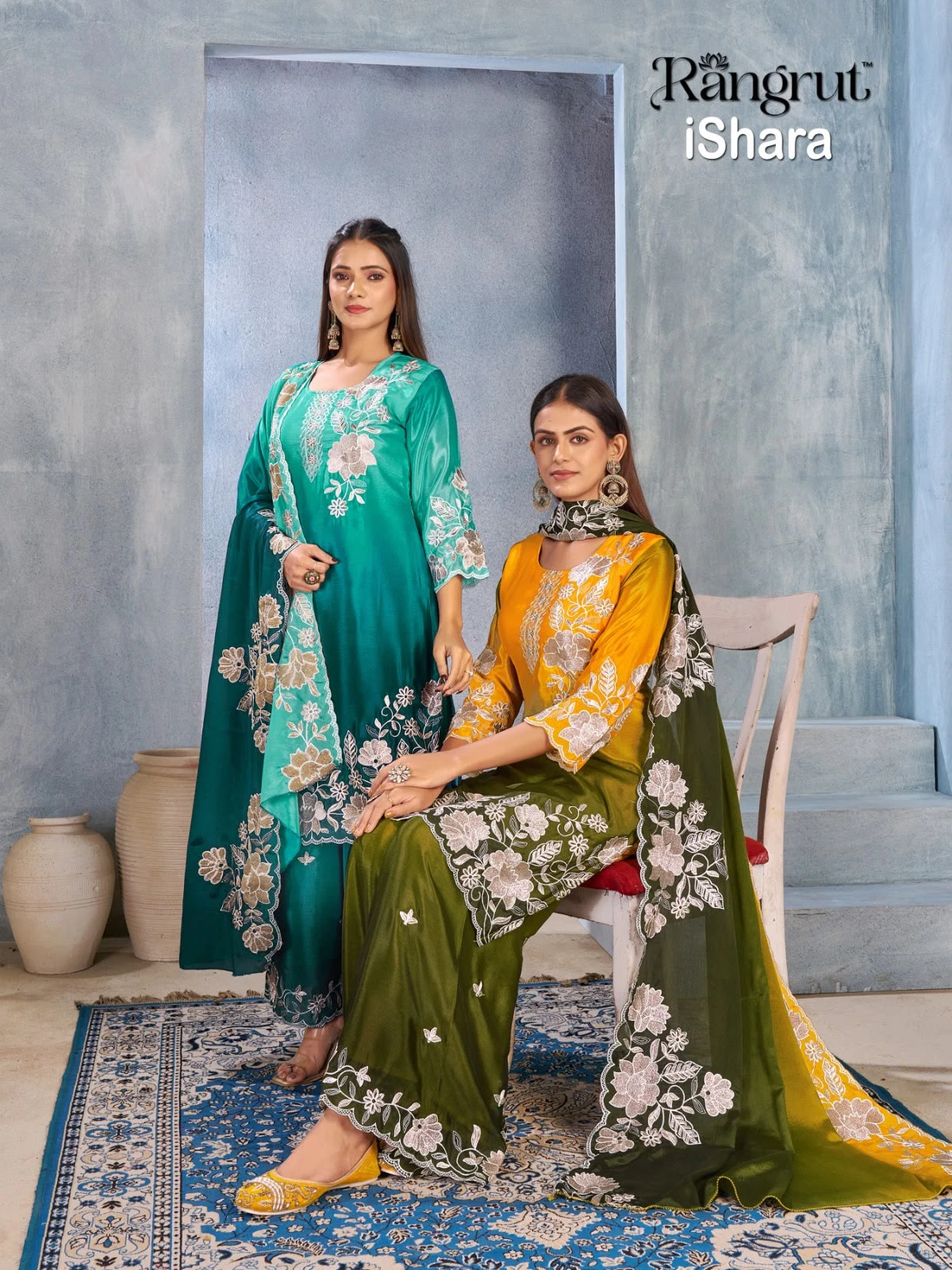 Ramgrut Ishara Heavy Partywear Suits Wholesale 10