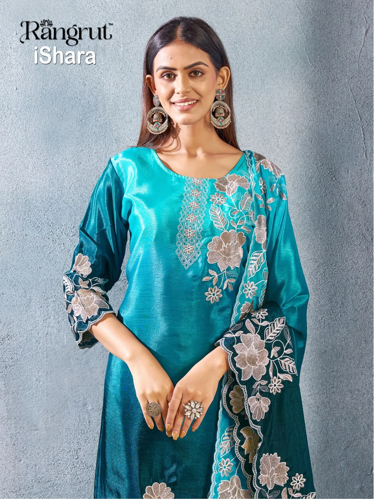 Ramgrut Ishara Heavy Partywear Suits Wholesale 6