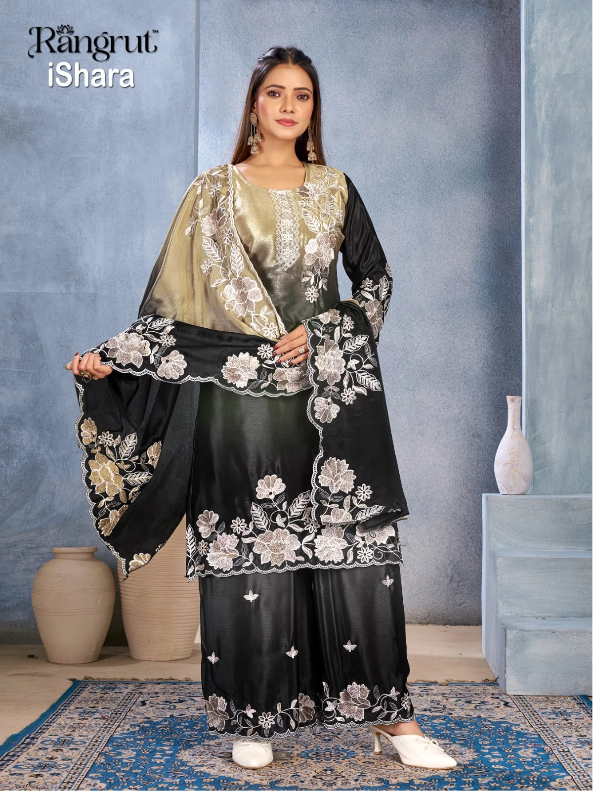 Ramgrut Ishara Heavy Partywear Suits Wholesale 9
