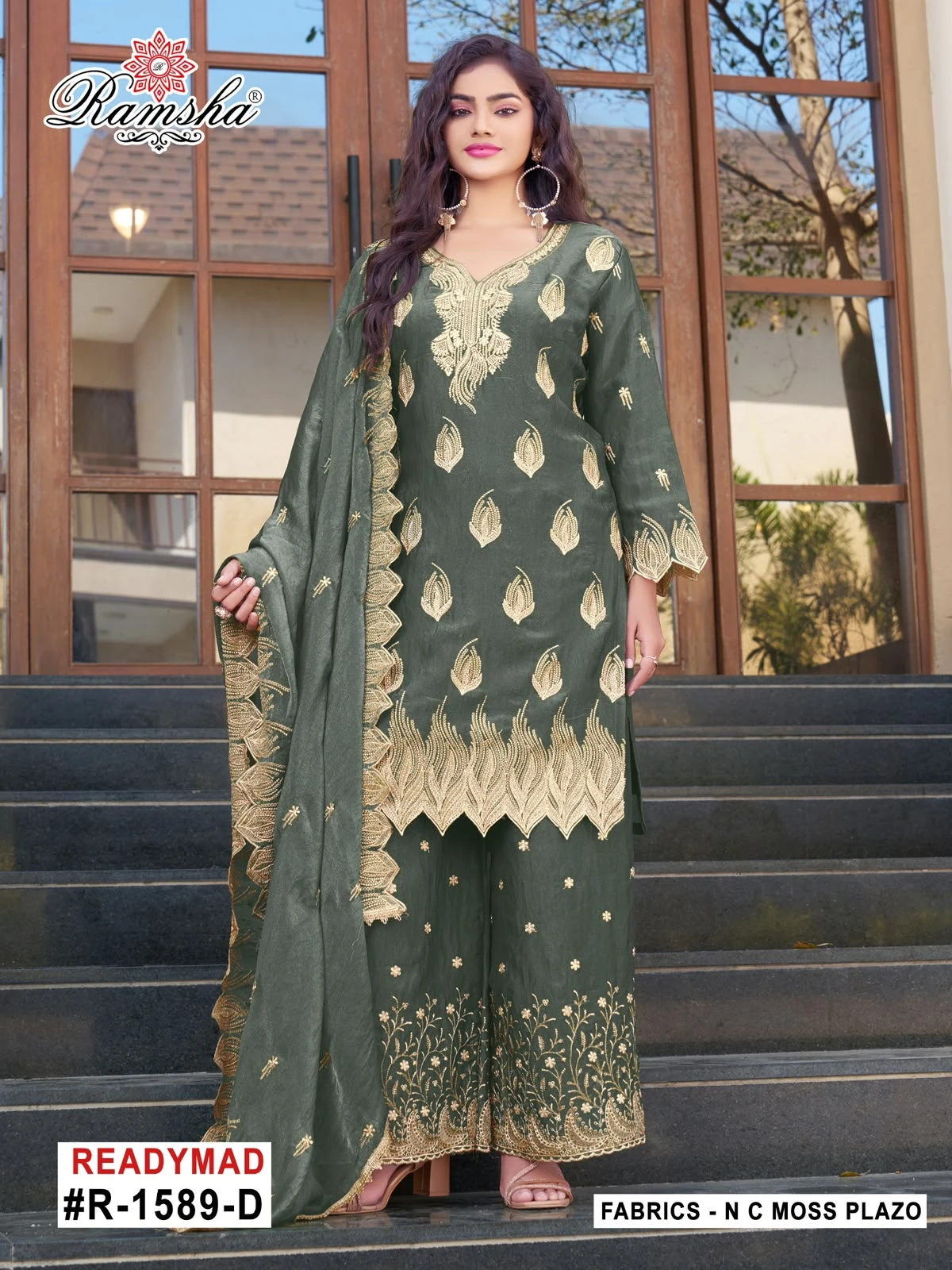 Ramsha Nx Embroidered Suit Readymade Wholesale Collection 4