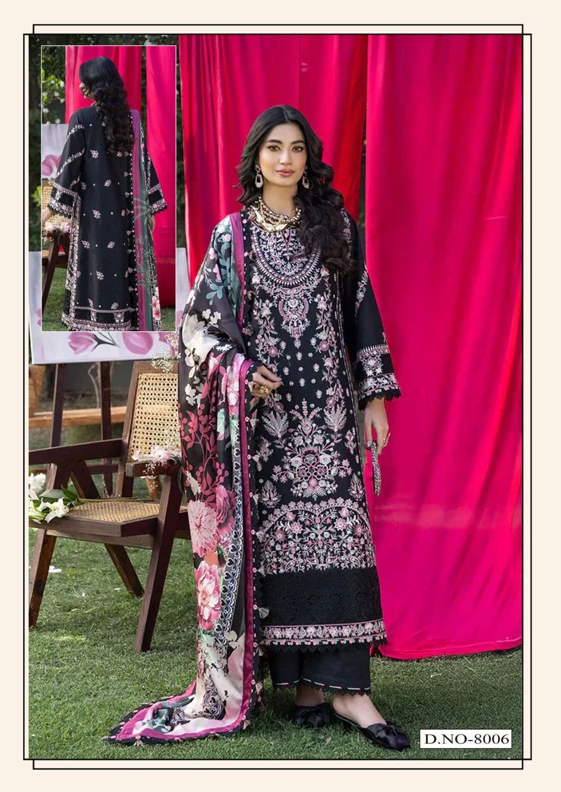 Ramsha Vol 8 Ready Made Collection - Readymade Dress 8