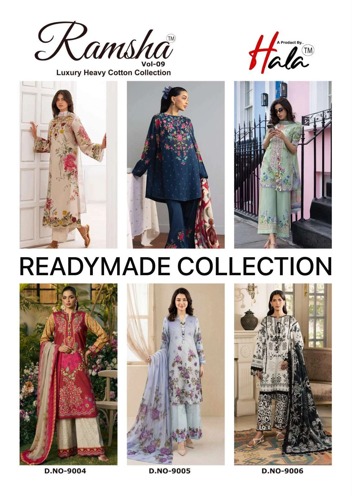 Ramsha Vol 9 Ready Made Collection - Readymade Dress 9