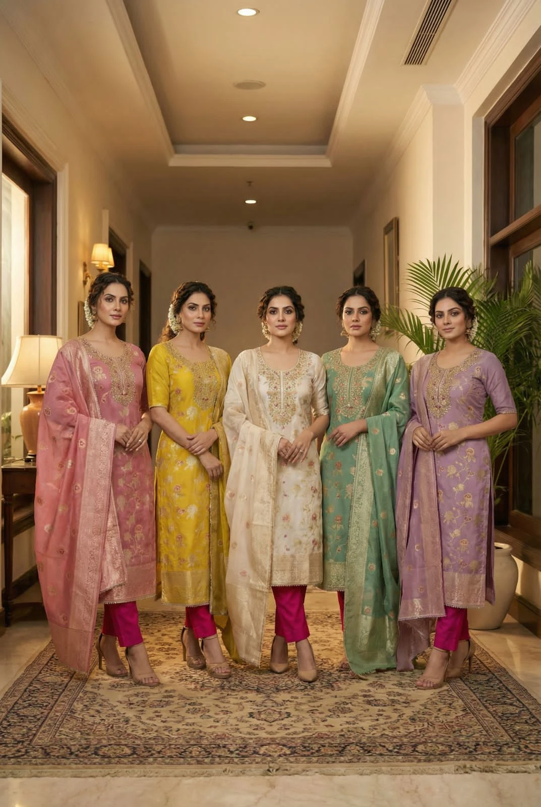 Rimzim Vol-22 Banarasi Cotton Silk Readymade Suit With Hand Work 6