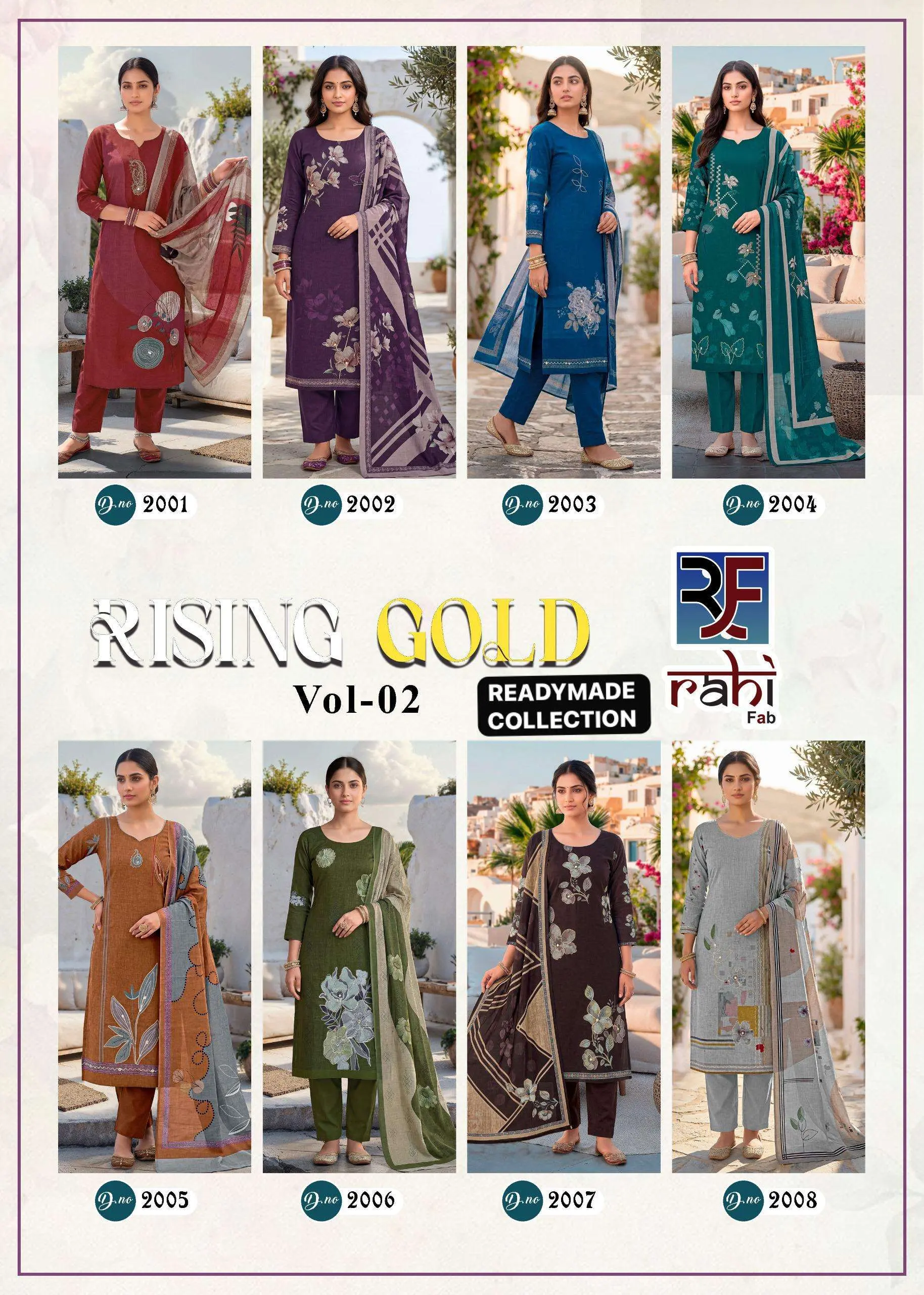 Rising Gold Vol 2 Ready Made Collection - Readymade Dress 3