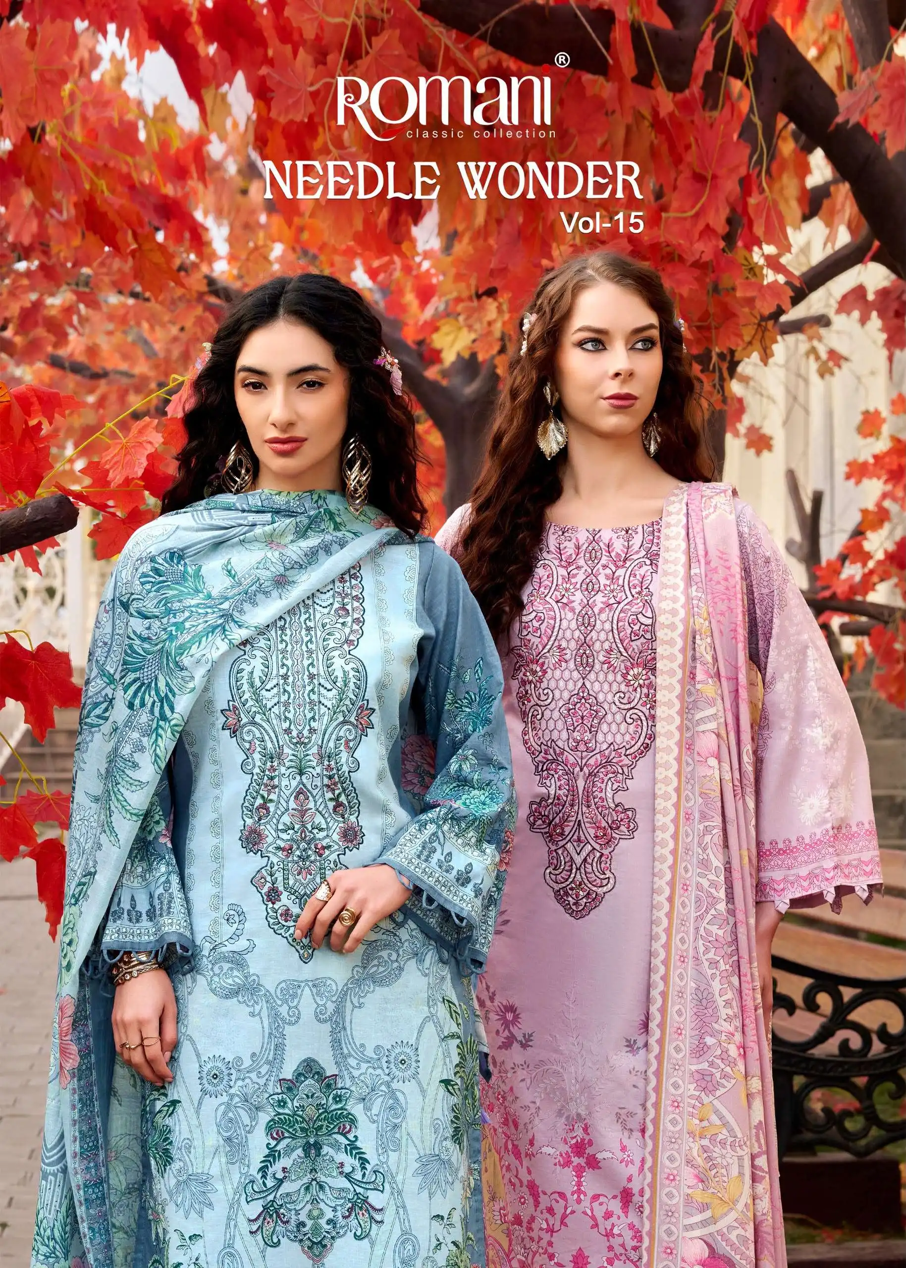 Romani Needle Wonder Vol 15 Ready Made Collection - Readymade Dress 1