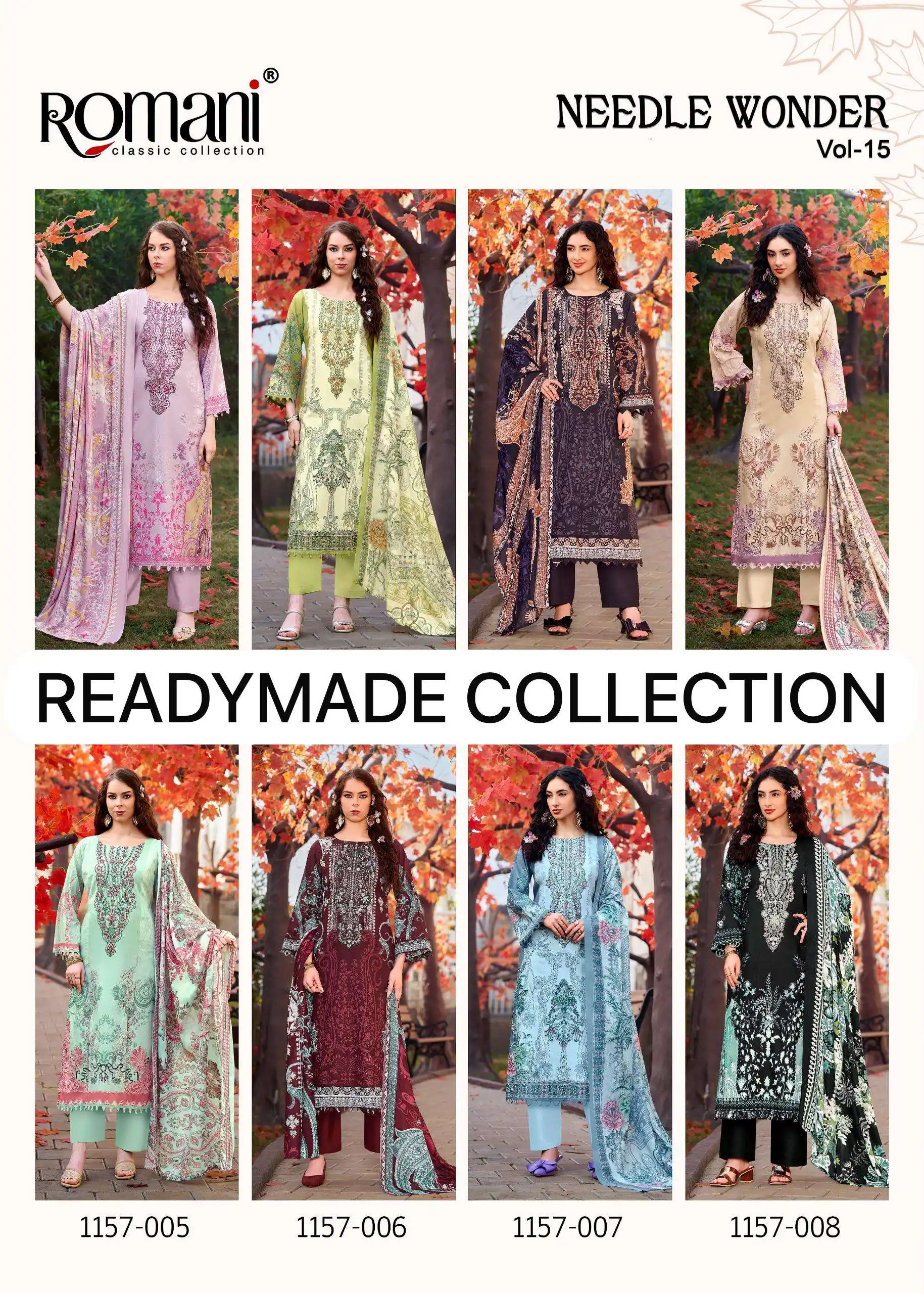 Romani Needle Wonder Vol 15 Ready Made Collection - Readymade Dress 10