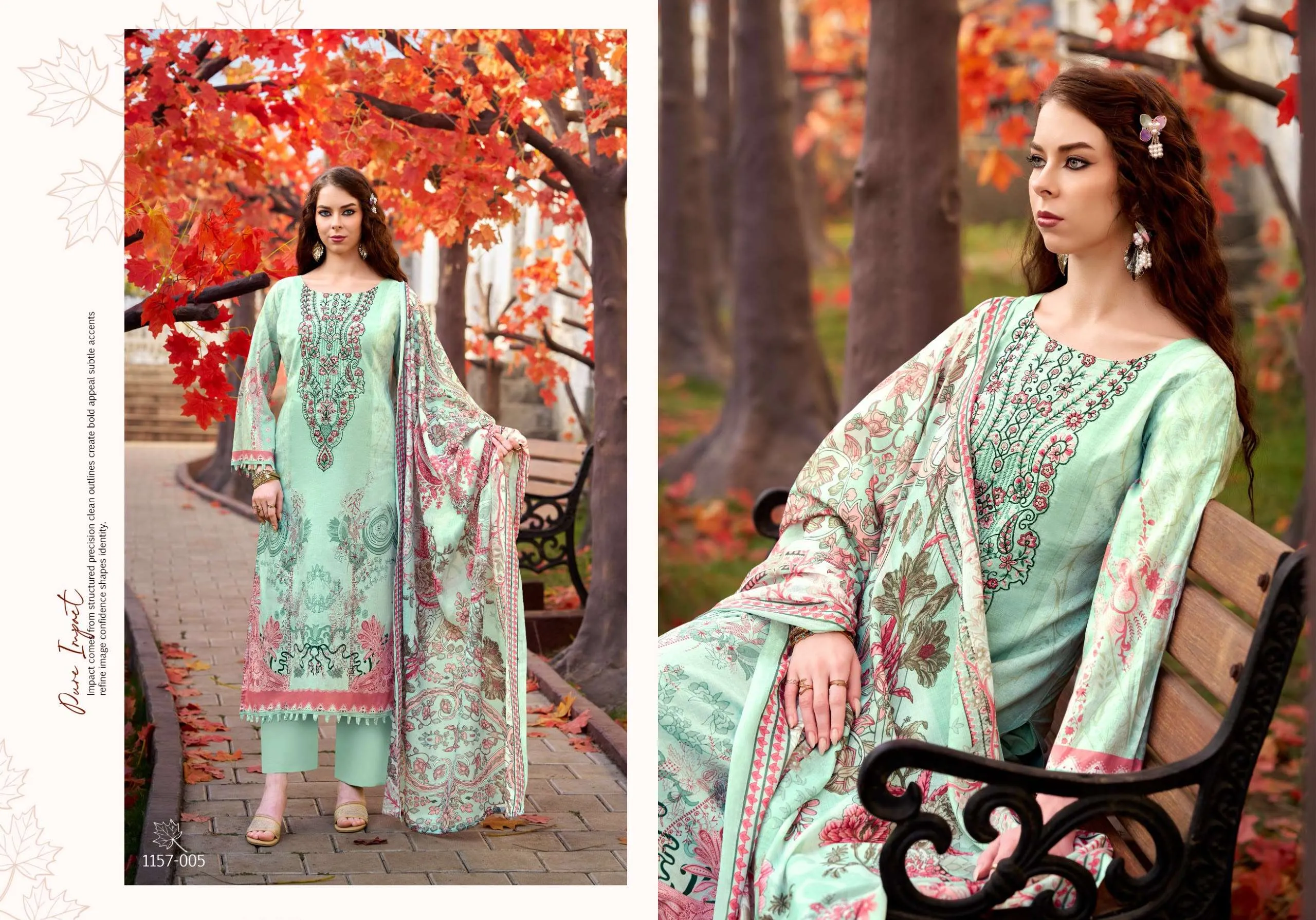 Romani Needle Wonder Vol 15 Ready Made Collection - Readymade Dress 6