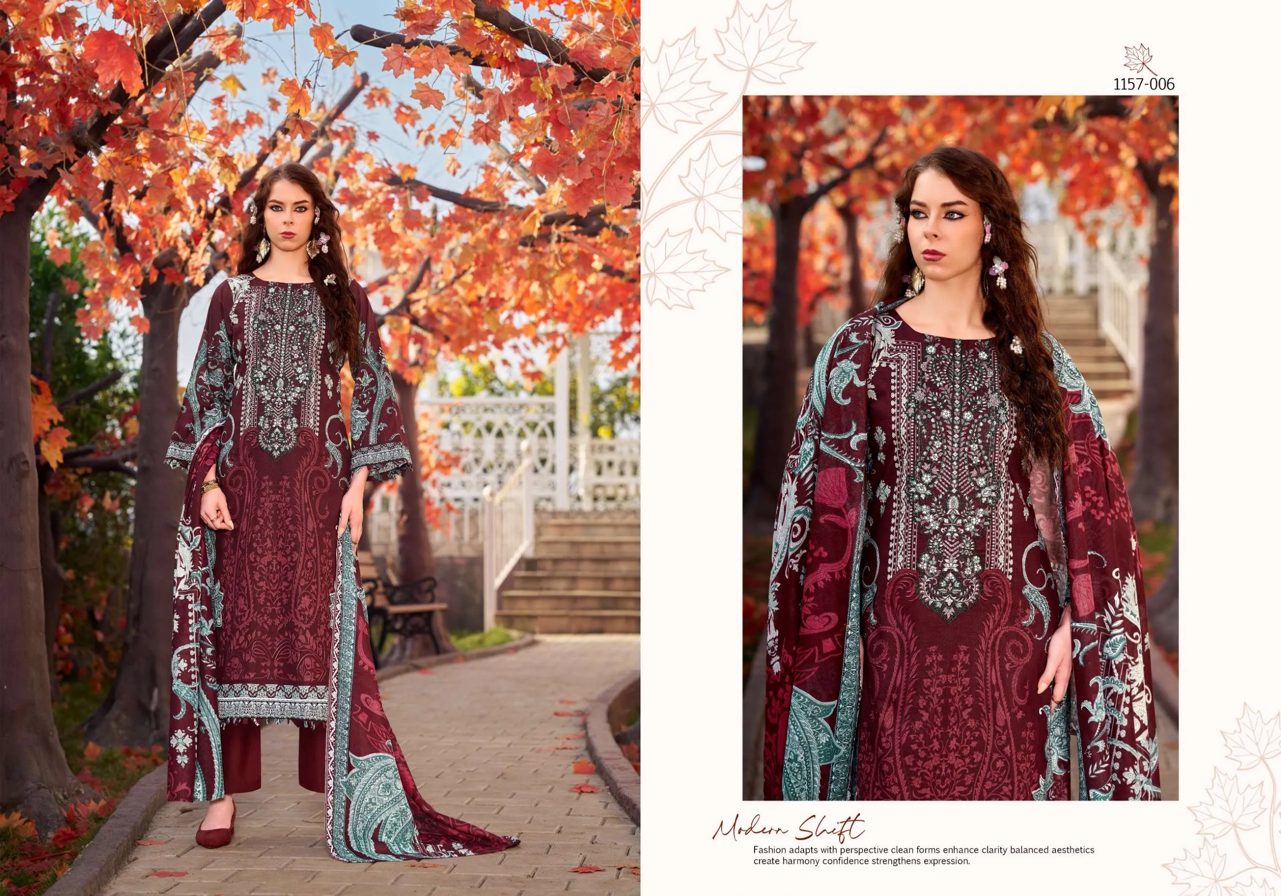 Romani Needle Wonder Vol 15 Ready Made Collection - Readymade Dress 7