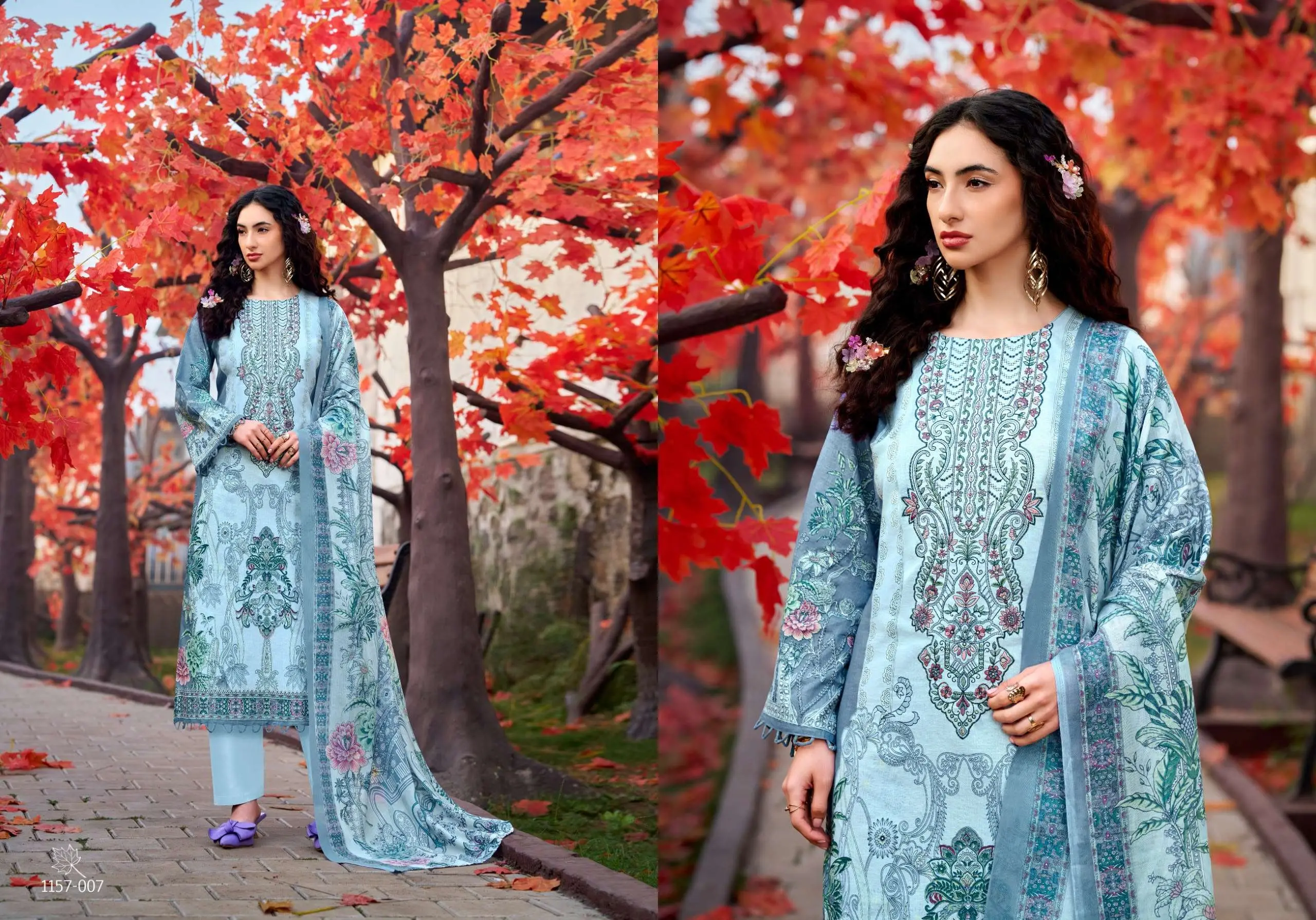 Romani Needle Wonder Vol 15 Ready Made Collection - Readymade Dress 8