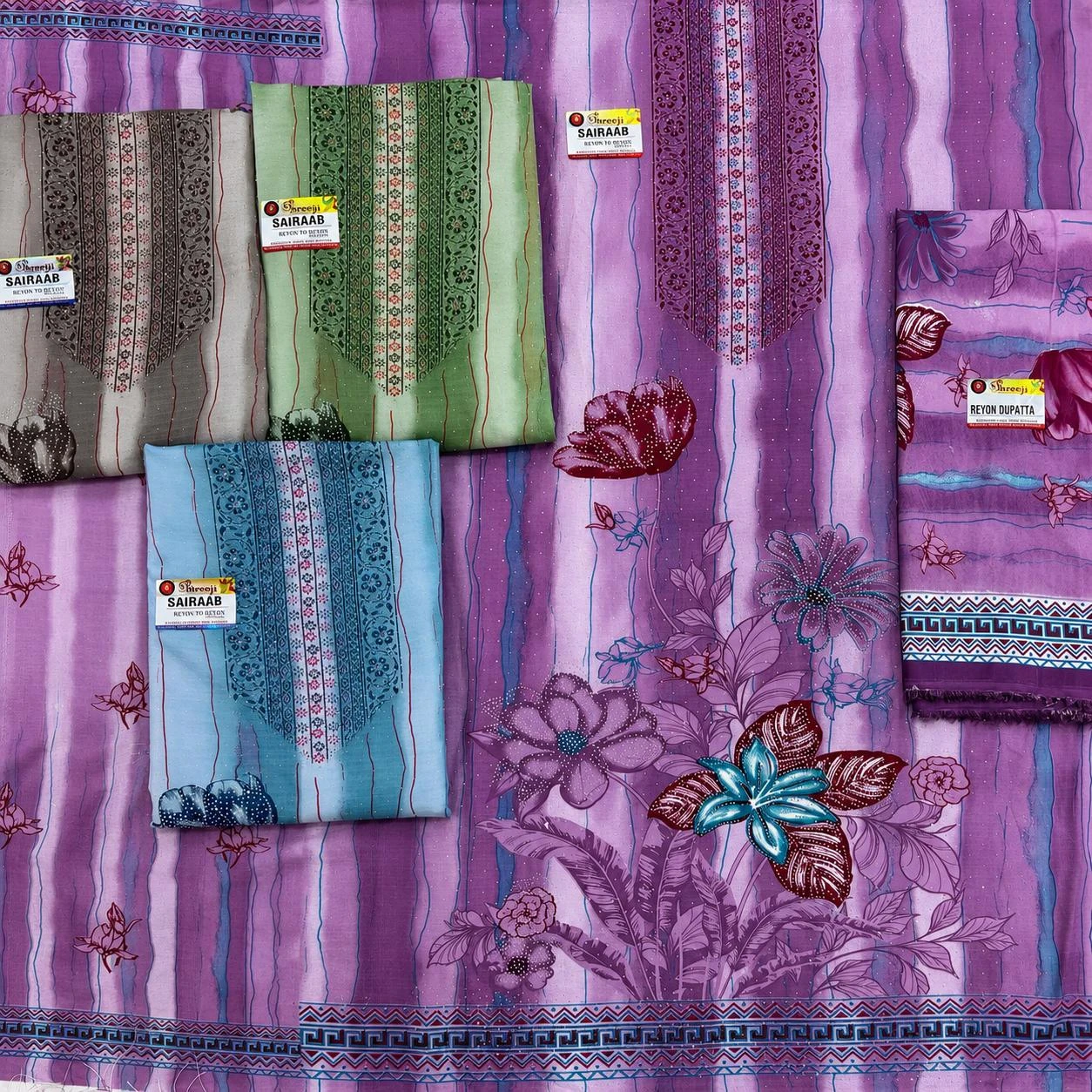 Sairaab Rayon Diamond Work 10