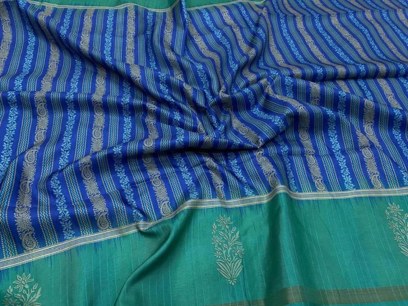 Samkalin Print Soft Tusser Silk Digital Printed Saree Collection 8