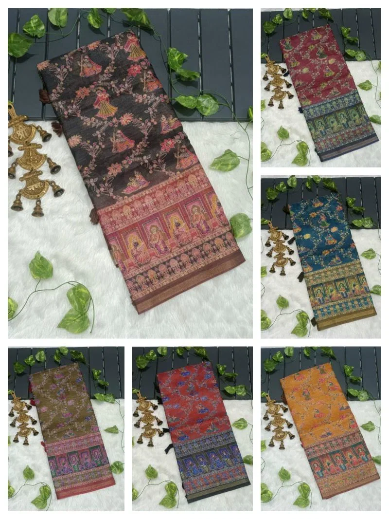 Sanskruti Part 1 Soft Cotton Printed Saree Collection 8