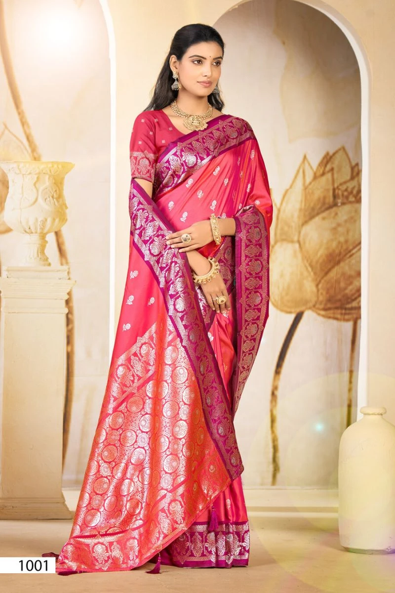 Saroj Anukaari Silk Vol 2 Pure Silk Two Tone Saree Collection 5
