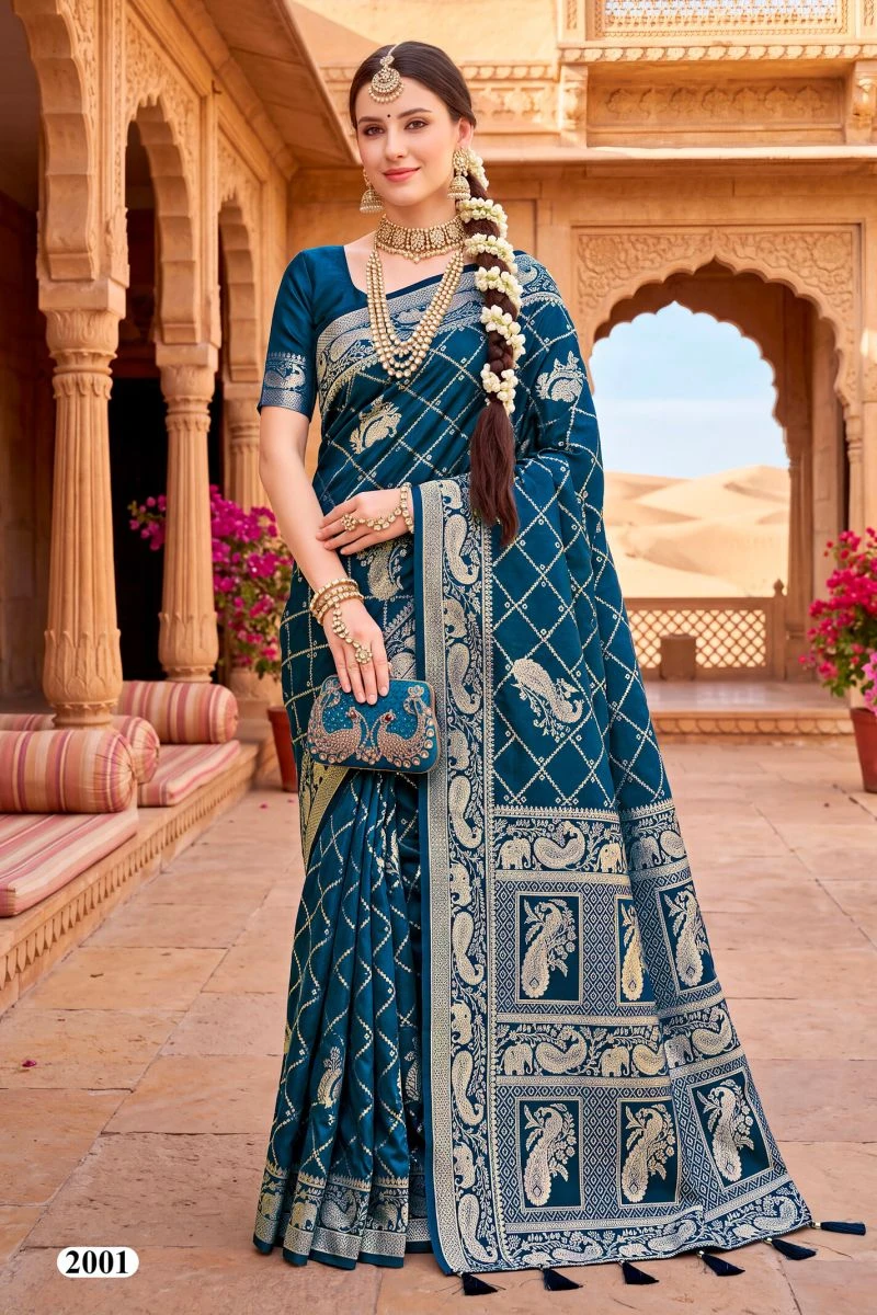 Saroj Bombay Bhel Vol 2 Silk Festival Saree Collection 5