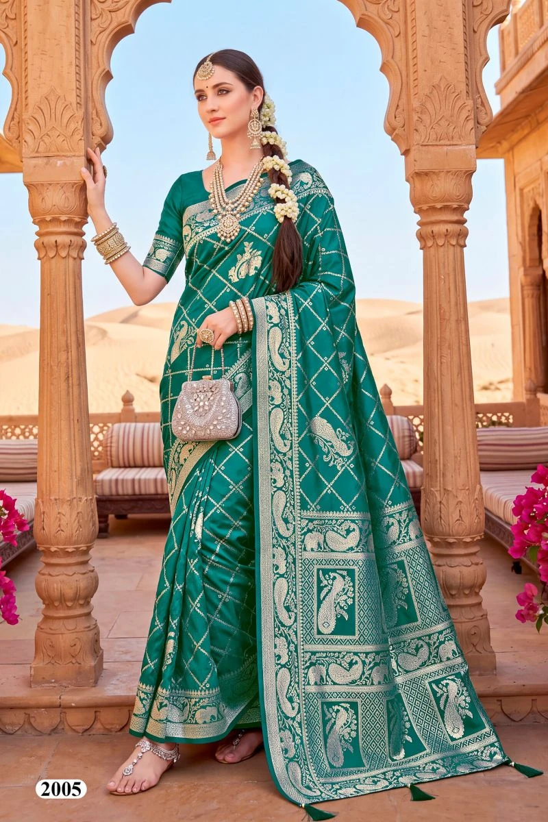 Saroj Bombay Bhel Vol 2 Silk Festival Saree Collection 6