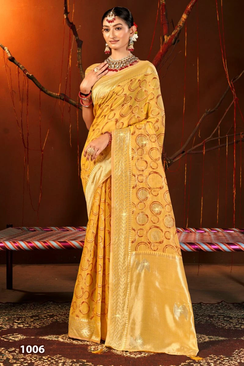 Saroj Giriraj Linen Saroski Vol 1 Linen Saree 3
