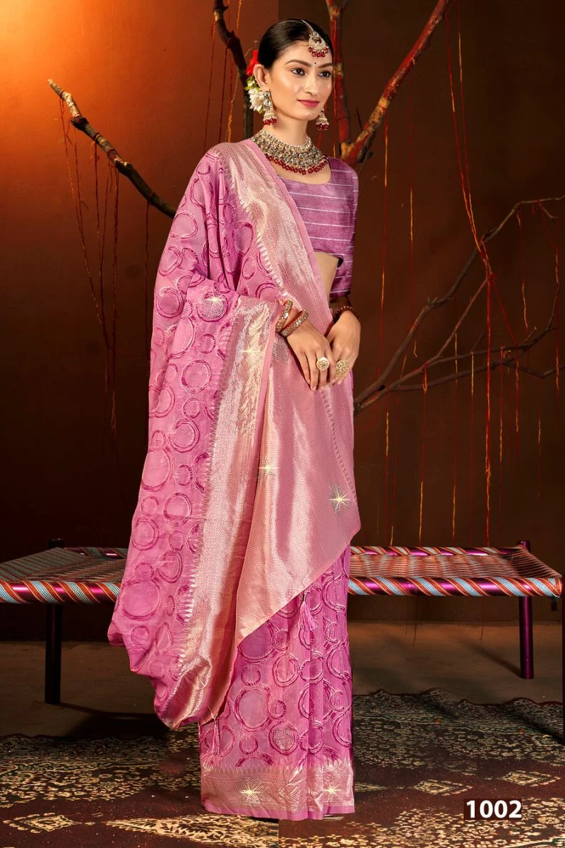 Saroj Giriraj Linen Saroski Vol 1 Linen Saree 5