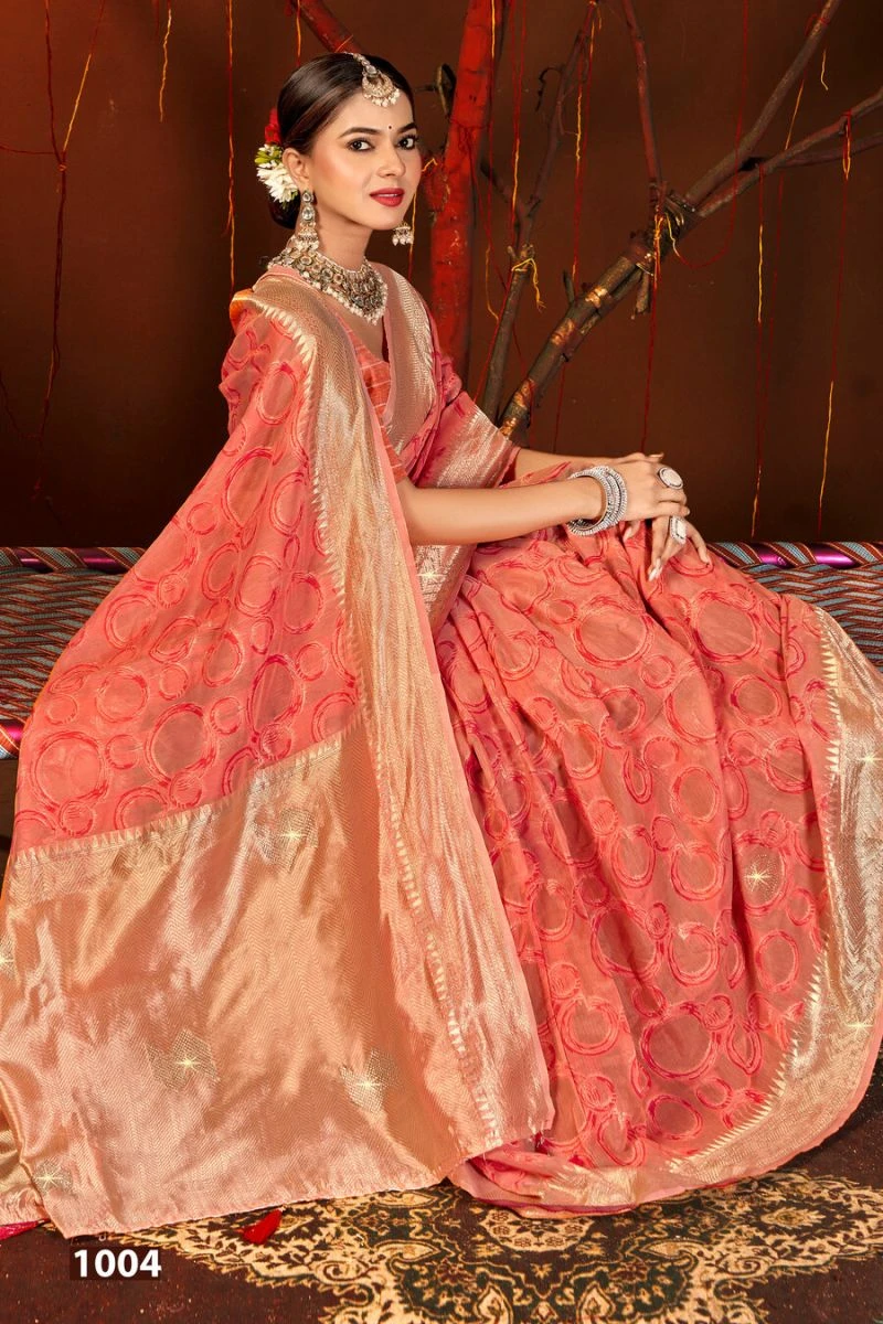 Saroj Giriraj Linen Saroski Vol 1 Linen Saree 7