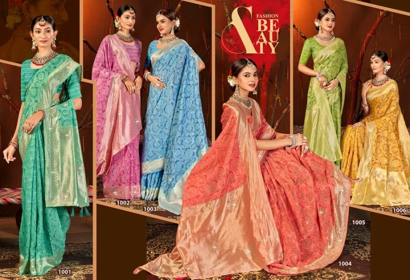 Saroj Giriraj Linen Saroski Vol 1 Linen Saree 8