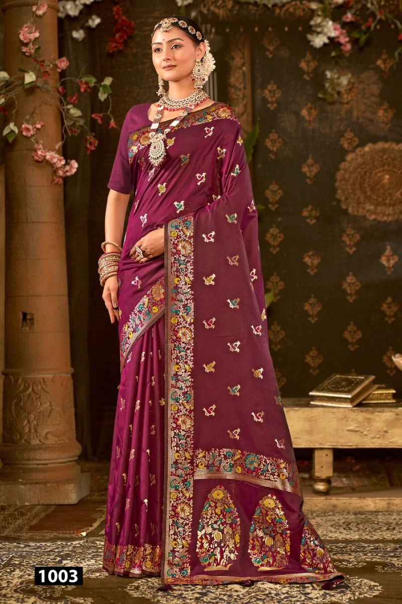 Saroj Jhanak Silk Vol 2 Pure Silk Saree Collection 4