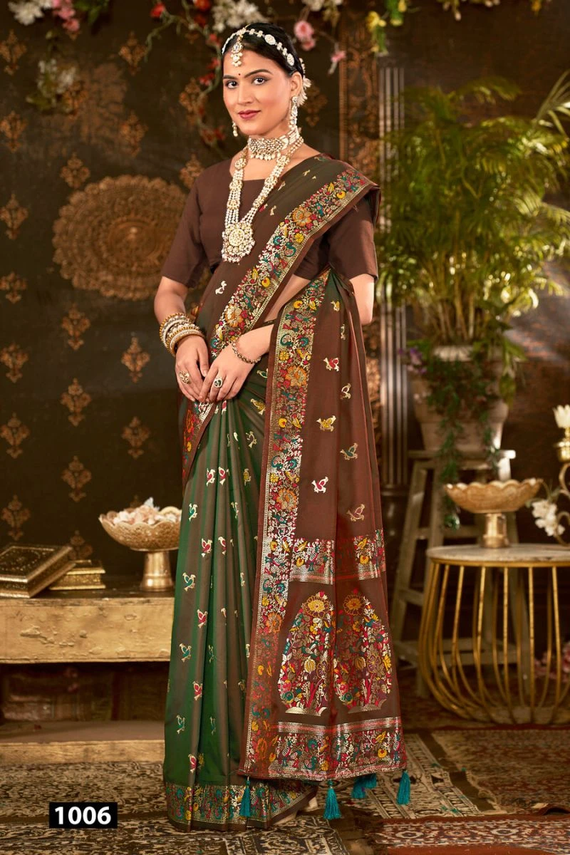 Saroj Jhanak Silk Vol 2 Pure Silk Saree Collection 5