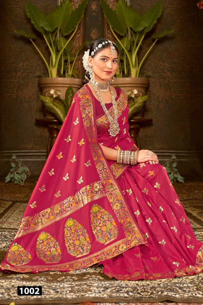 Saroj Jhanak Silk Vol 2 Pure Silk Saree Collection 7