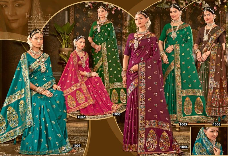 Saroj Jhanak Silk Vol 2 Pure Silk Saree Collection 8