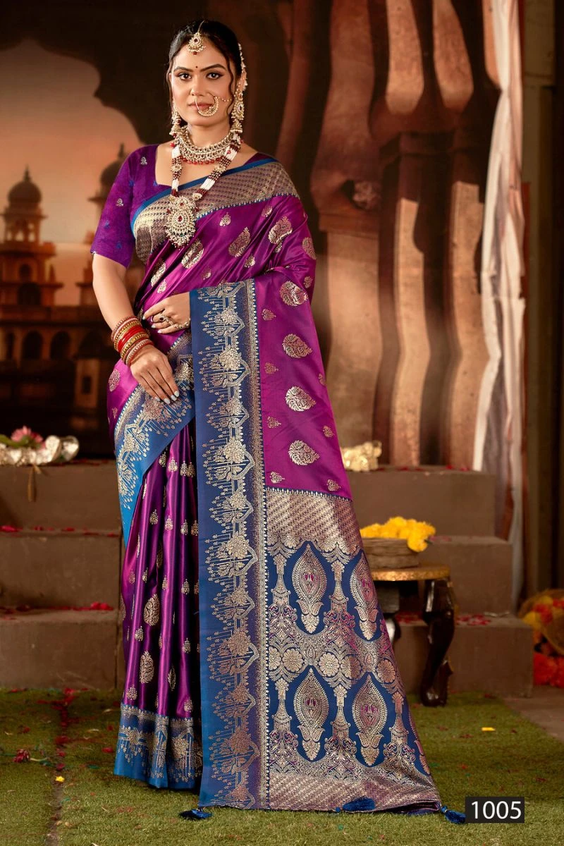 Saroj Kanha Satin Silk Vol 2 Satin Silk Saree Collection 2