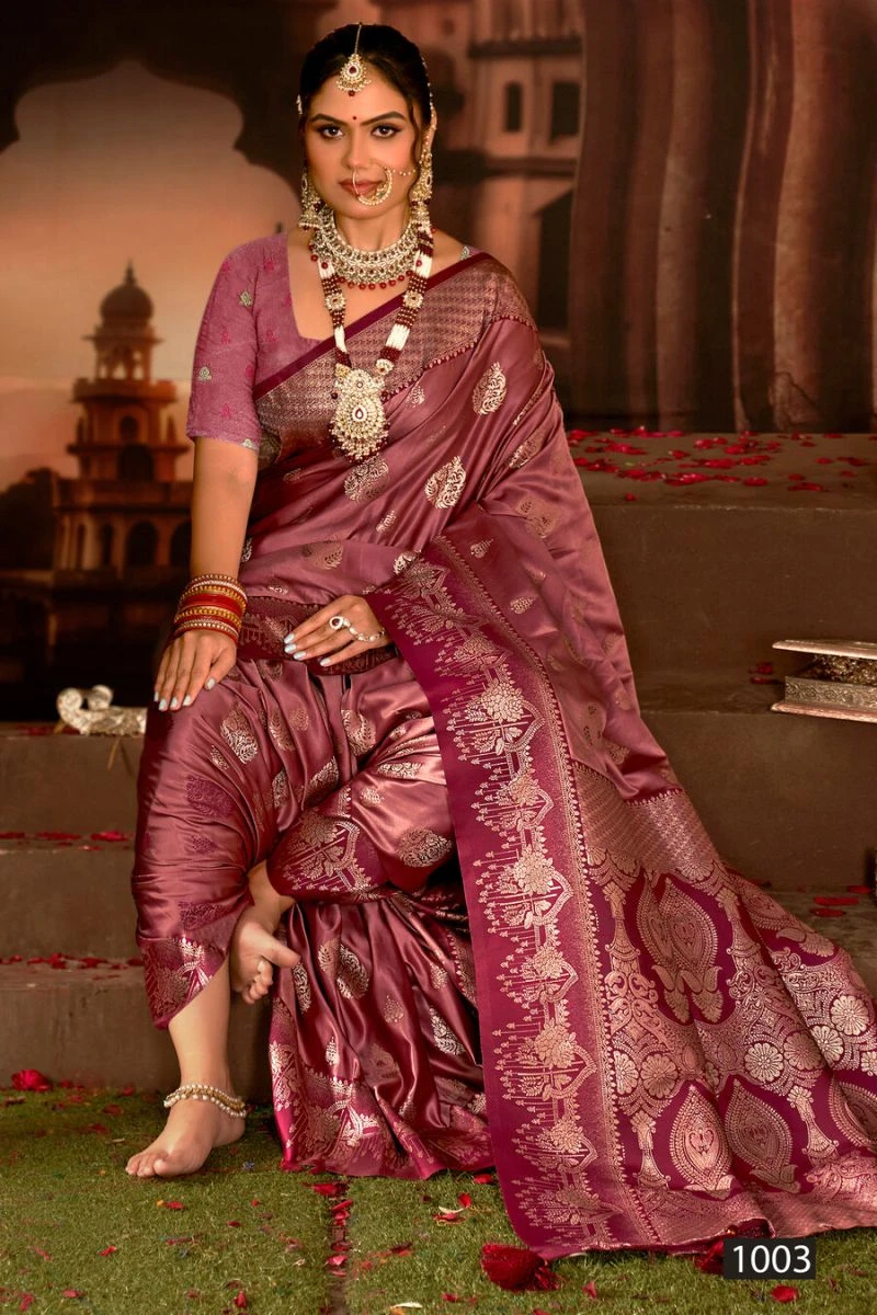Saroj Kanha Satin Silk Vol 2 Satin Silk Saree Collection 3