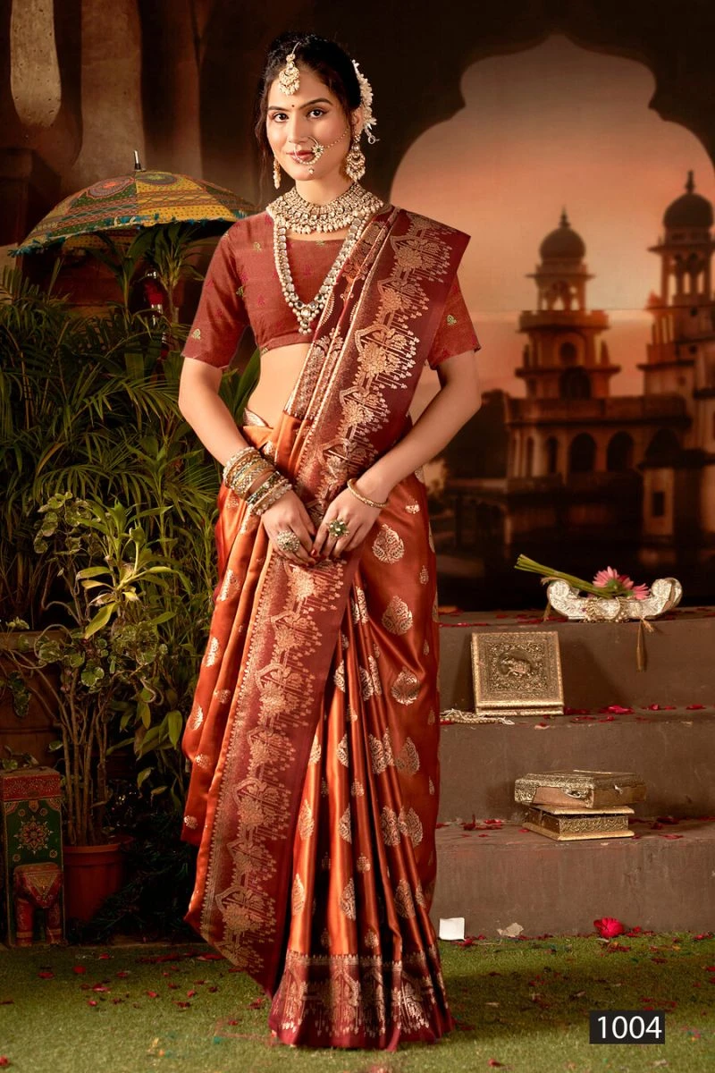 Saroj Kanha Satin Silk Vol 2 Satin Silk Saree Collection 5