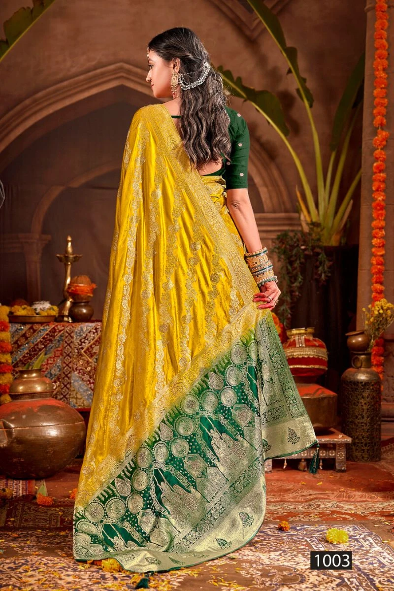 Saroj Ladli Bitya Satin Saroski Vol 1 Satin Silk Saree Collection 4