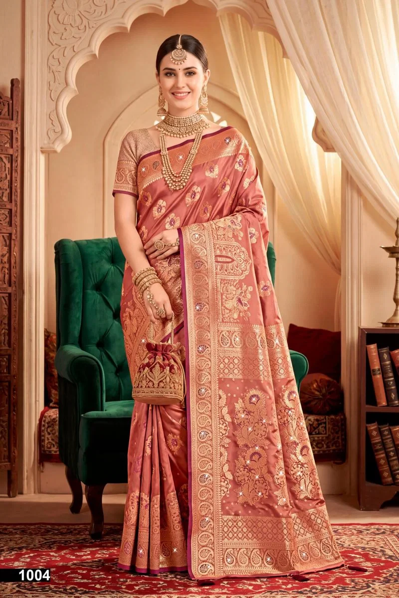 Saroj Umang Satin Saroski Vol 1 Satin Silk Saree Collection 2