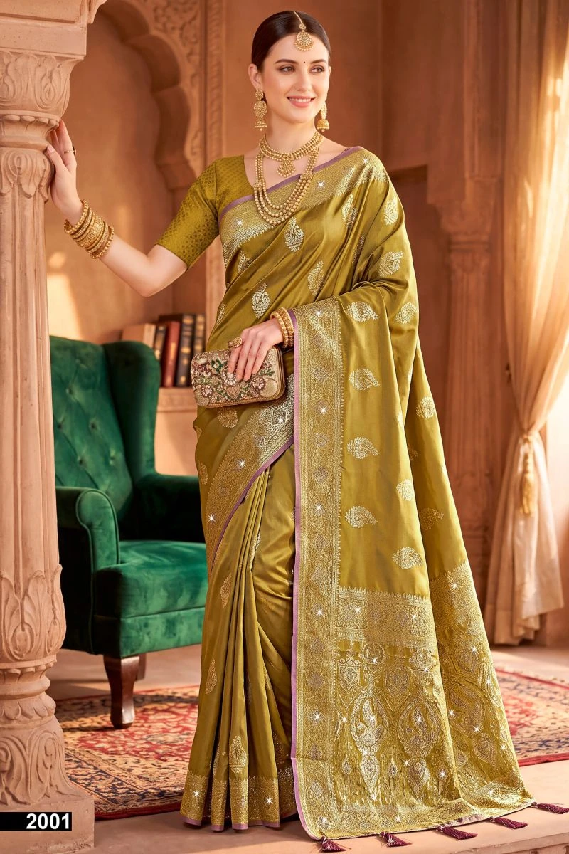 Saroj Umang Satin Saroski Vol 2 Satin Silk Saree Collection 4