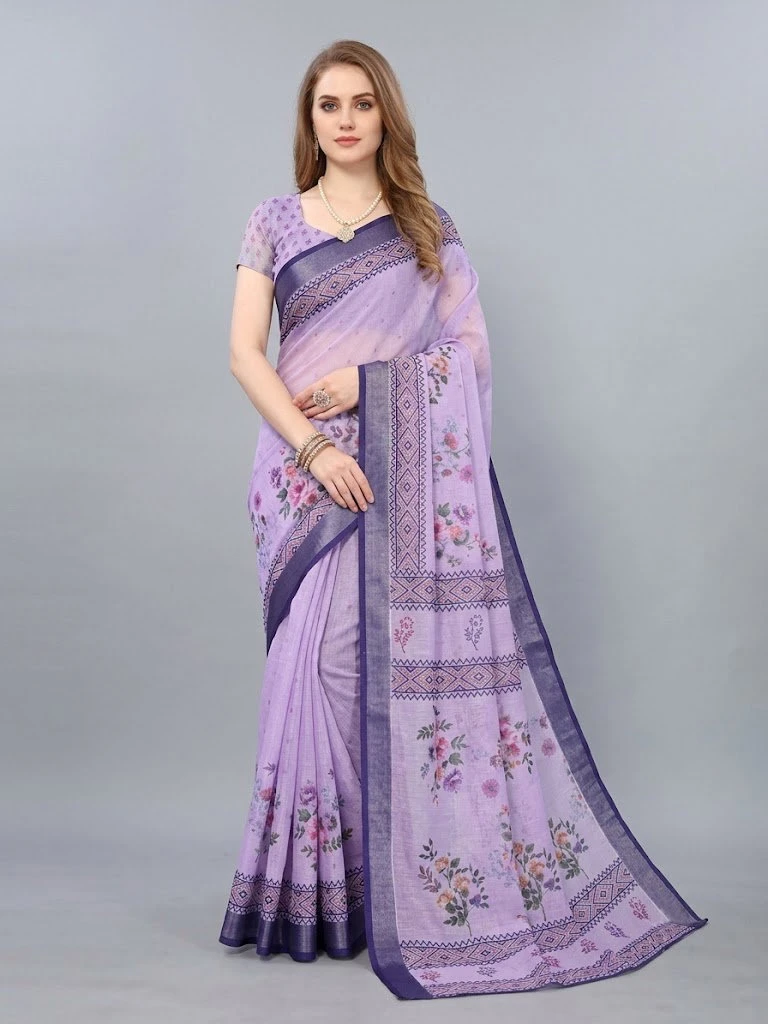 Schc Swara E Handloom Linen Cotton Saree Collection 1