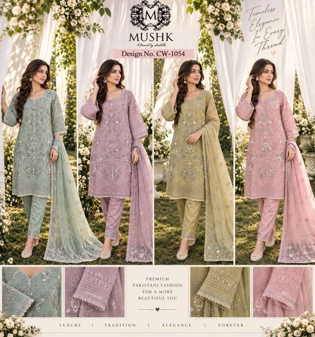 Shraddha Designer Mushq Cw 1054 - Readymade Dress 10