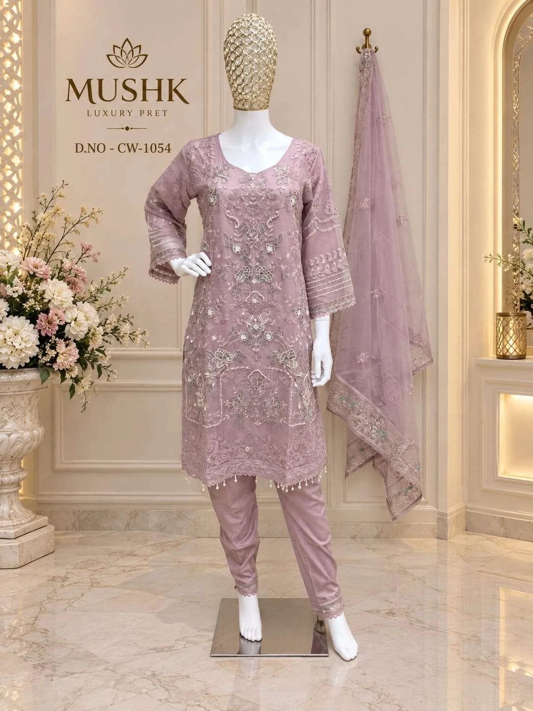 Shraddha Designer Mushq Cw 1054 - Readymade Dress 3