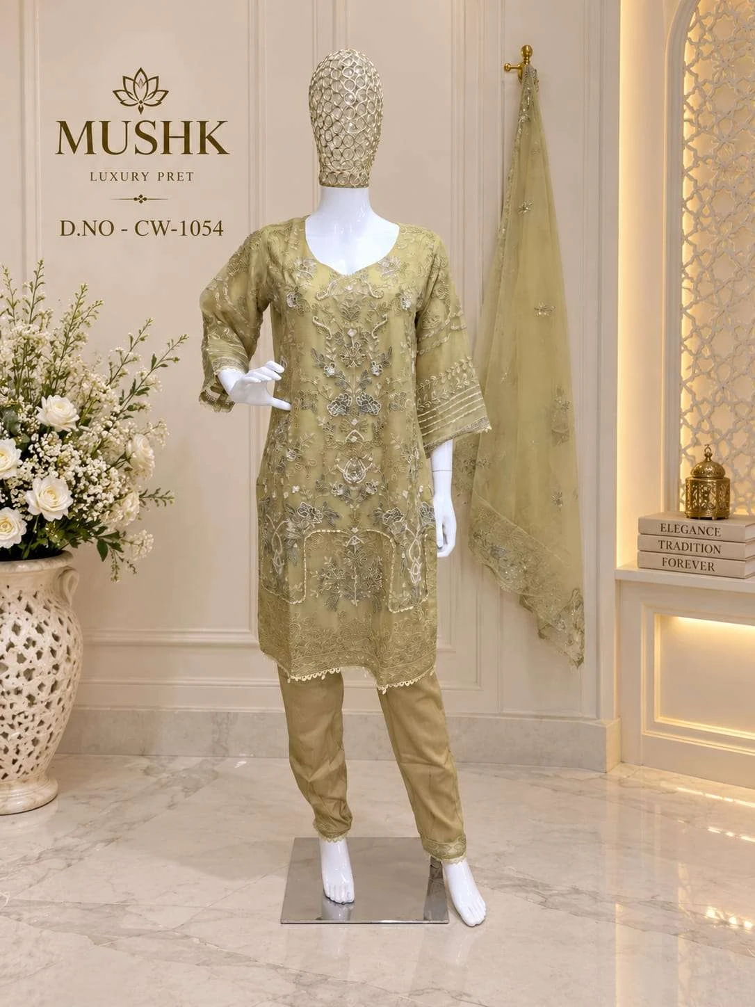 Shraddha Designer Mushq Cw 1054 - Readymade Dress 9