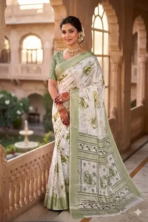 Silk 6009 Georgette Printed Saree Collection 3