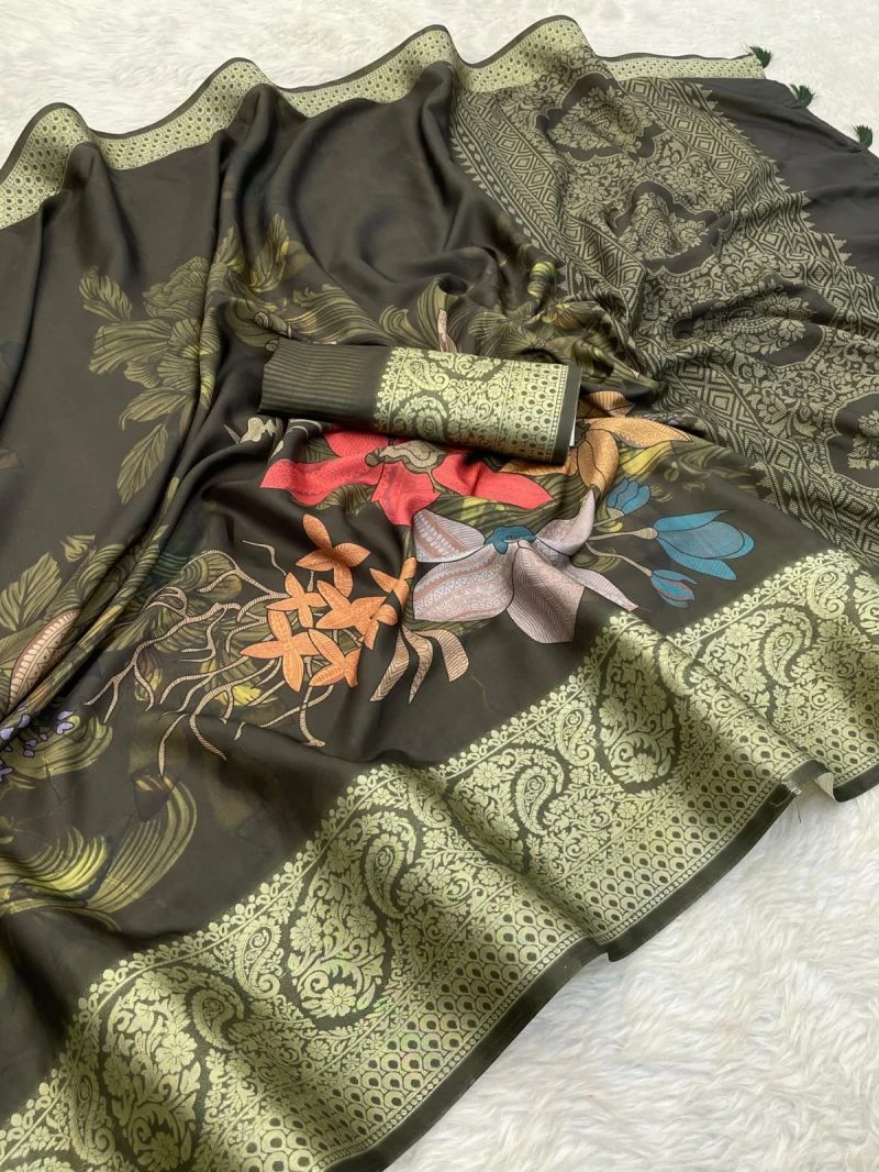 Silk Kasavy Soft Gaji Silk Jacquard Border Saree Collection 2