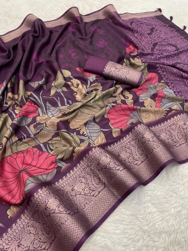 Silk Kasavy Soft Gaji Silk Jacquard Border Saree Collection 3
