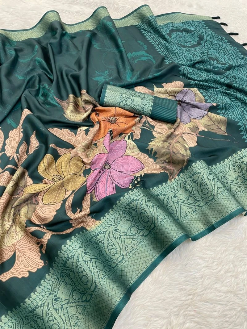Silk Kasavy Soft Gaji Silk Jacquard Border Saree Collection 5