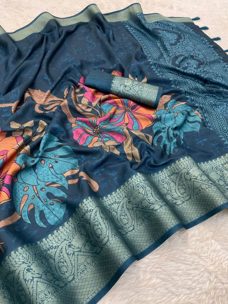 Silk Kasavy Soft Gaji Silk Jacquard Border Saree Collection 6