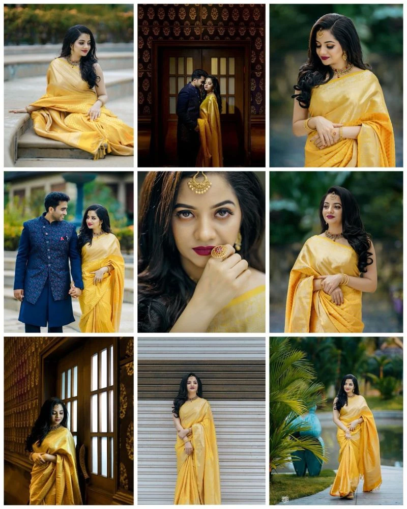Soft Silk 3048 Lichi Silk Jacquard Work Saree Collection 9