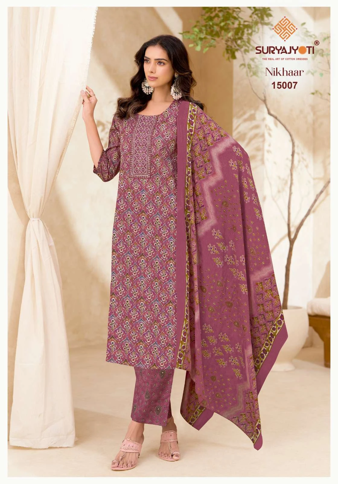 Suryajyoti Nikhaar Vol 15 Ready Made Collection - Readymade Dress 8