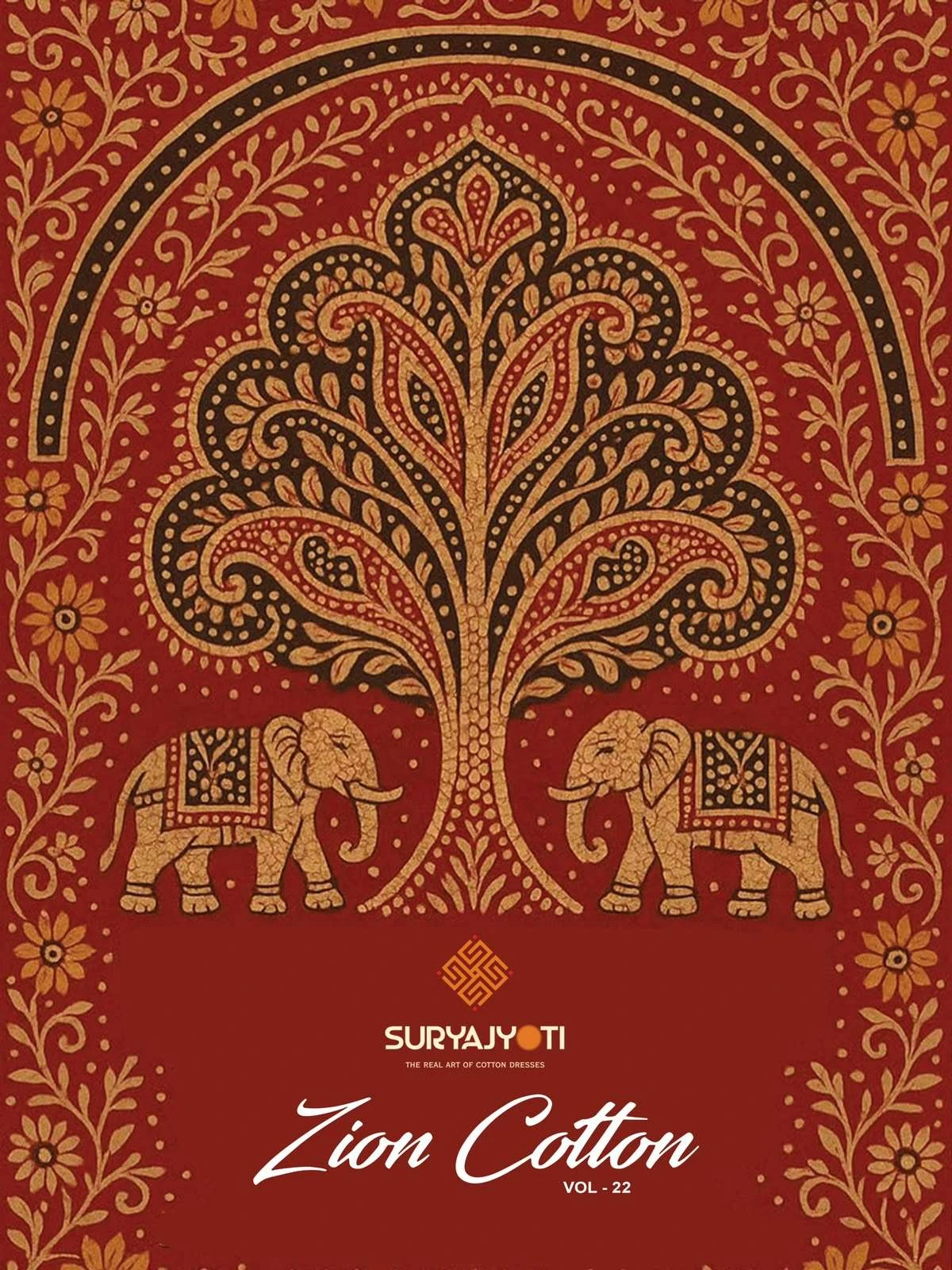 Suryajyoti Zion Cotton Vol 22 Ready Made Collection - Readymade Dress