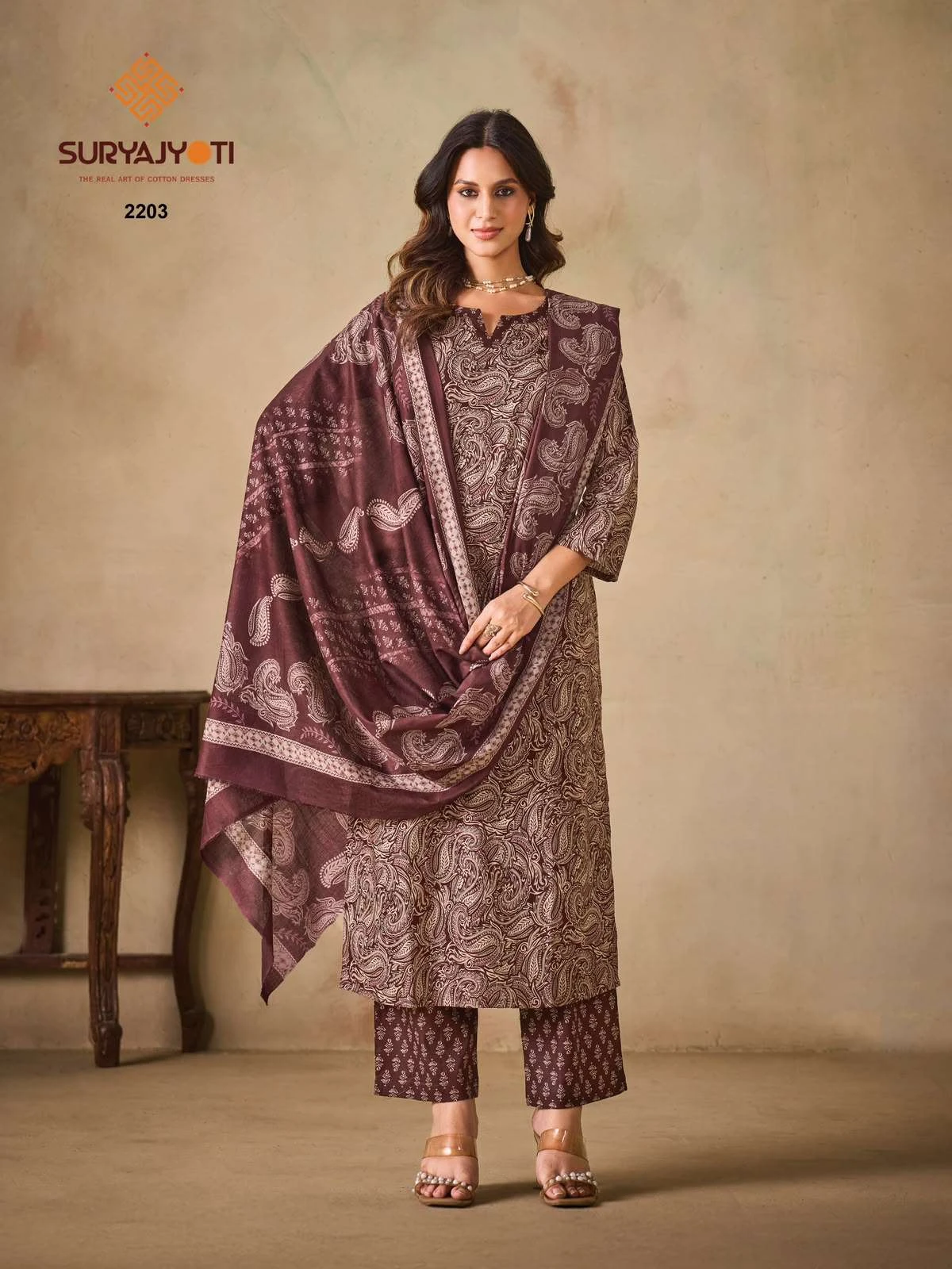 Suryajyoti Zion Cotton Vol 22 Ready Made Collection - Readymade Dress 10