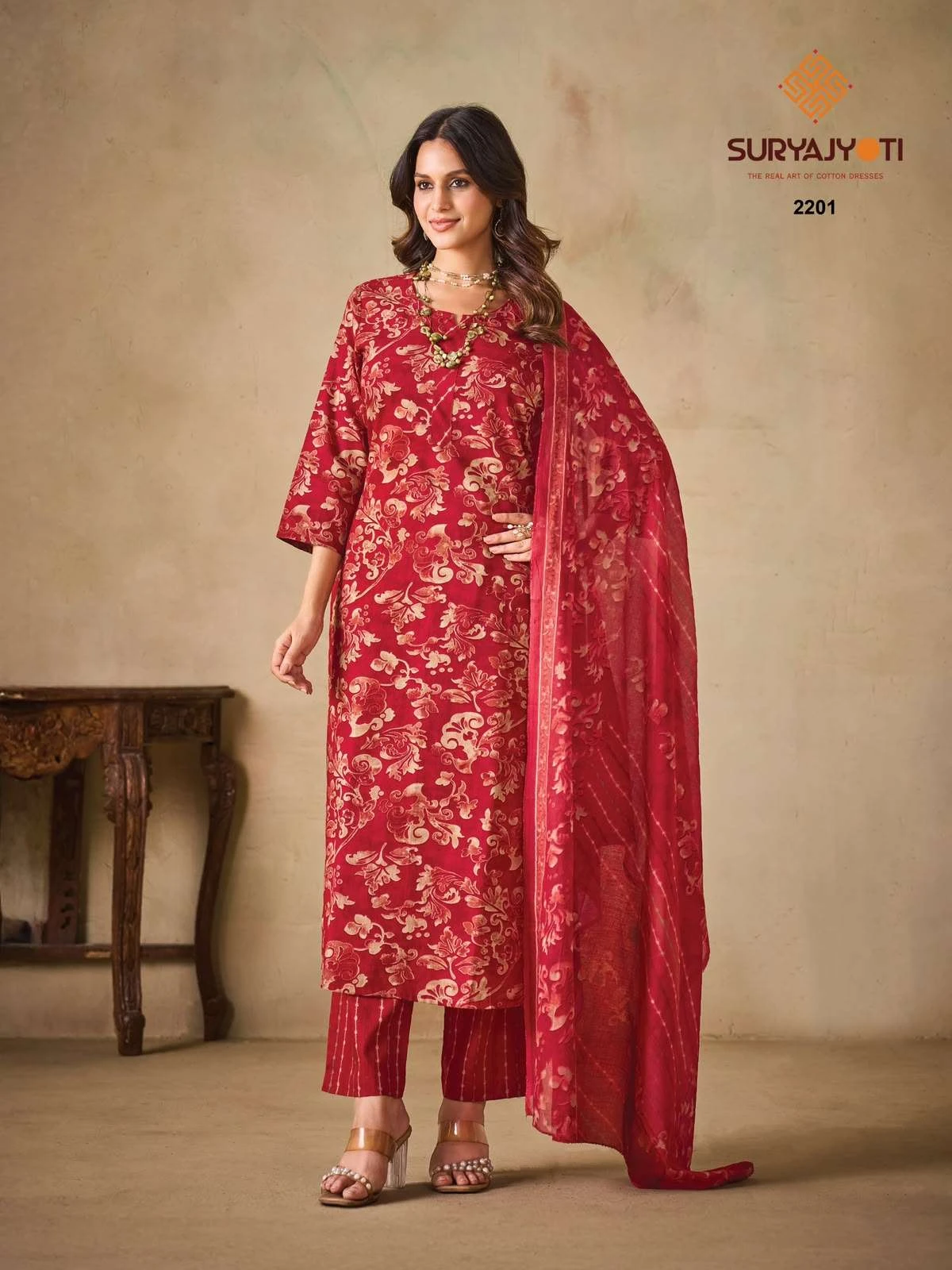 Suryajyoti Zion Cotton Vol 22 Ready Made Collection - Readymade Dress 11